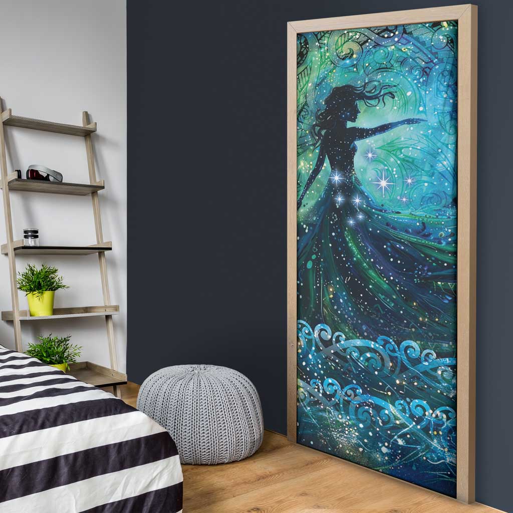New Zealand Matariki Hiwa-i-te-rangi Door Cover Titiro ki nga Whetu Wishing Star LT9 - Polynesian Pride