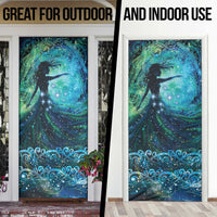 New Zealand Matariki Hiwa-i-te-rangi Door Cover Titiro ki nga Whetu Wishing Star LT9 - Polynesian Pride