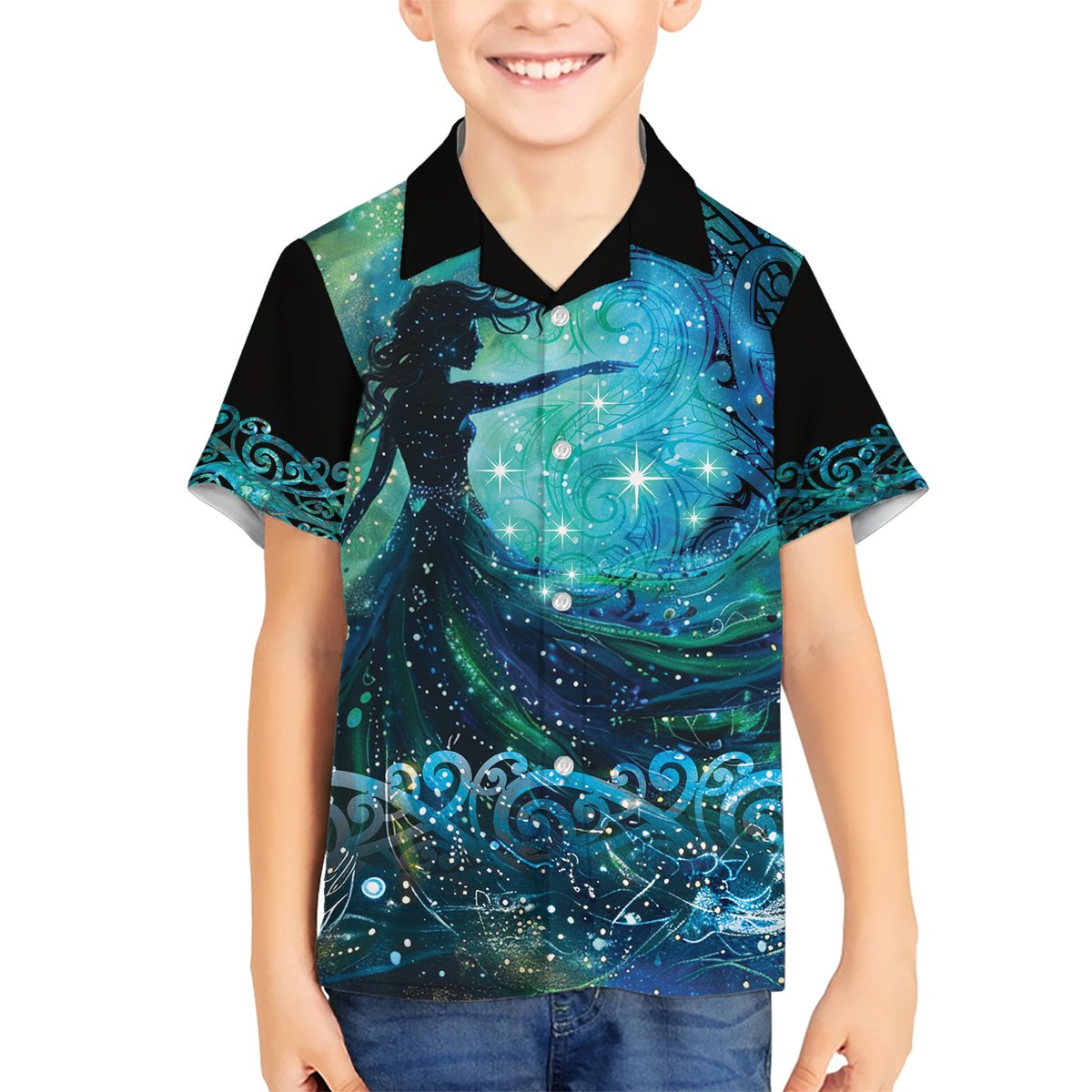 New Zealand Matariki Hiwa-i-te-rangi Hawaiian Shirt Titiro ki nga Whetu Wishing Star LT9 - Polynesian Pride