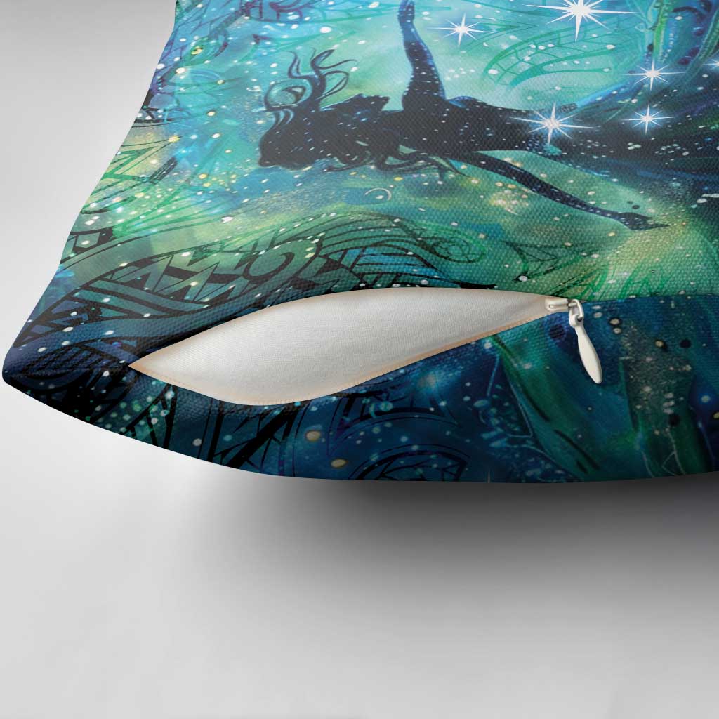 New Zealand Matariki Hiwa-i-te-rangi Pillow Cover Titiro ki nga Whetu Wishing Star LT9 - Polynesian Pride