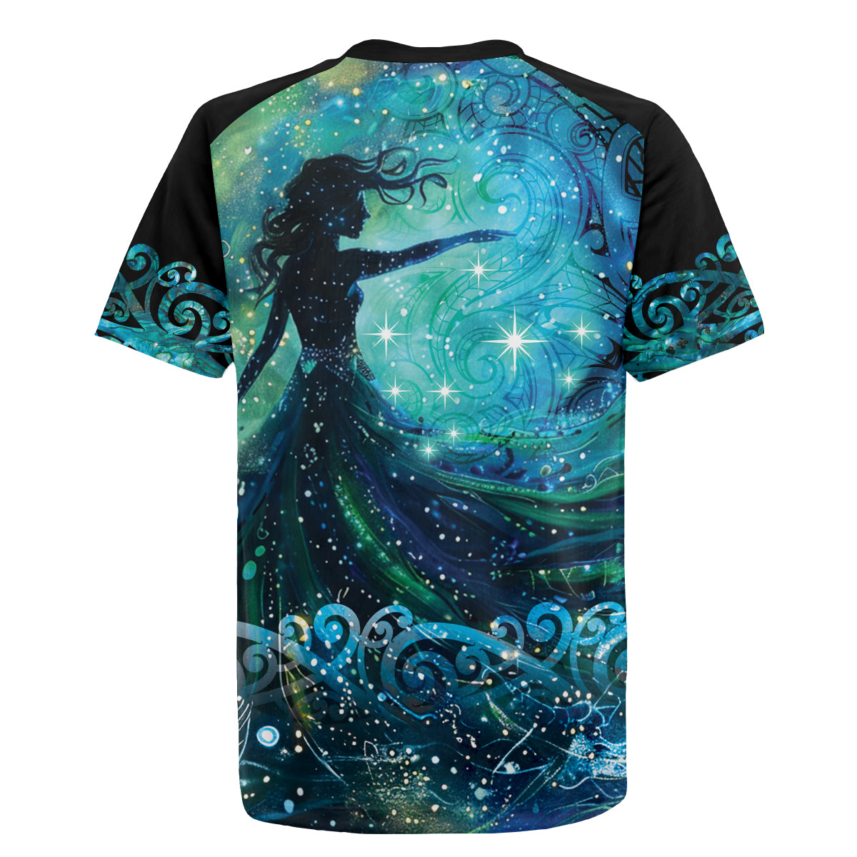 New Zealand Matariki Hiwa-i-te-rangi Rugby Jersey Titiro ki nga Whetu Wishing Star LT9 - Polynesian Pride