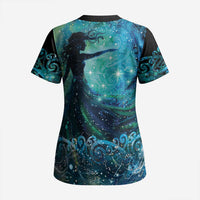 New Zealand Matariki Hiwa-i-te-rangi Scrub Top Titiro ki nga Whetu Wishing Star - Polynesian Pride