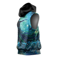 New Zealand Matariki Hiwa-i-te-rangi Sleeveless Hoodie Titiro ki nga Whetu Wishing Star LT9 - Polynesian Pride
