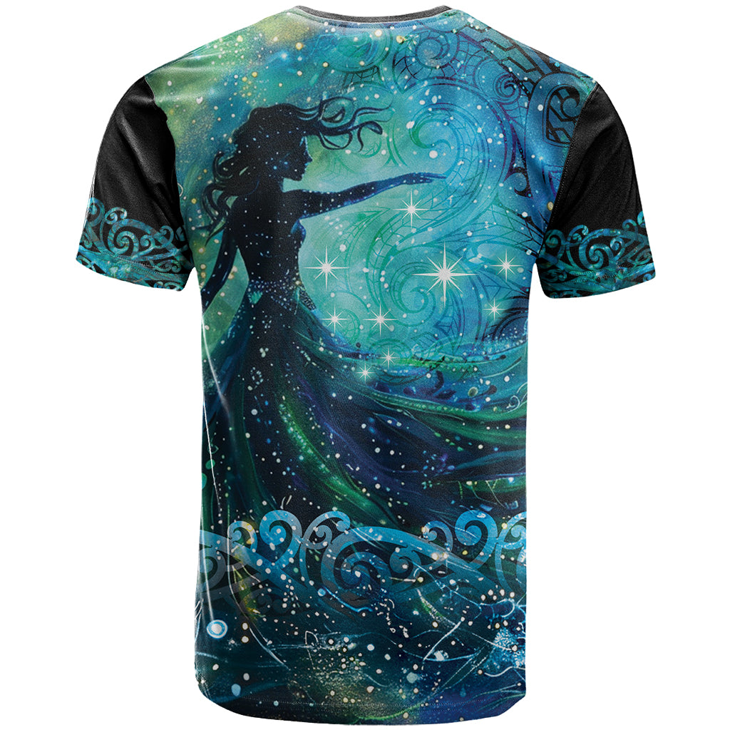 New Zealand Matariki Hiwa-i-te-rangi T Shirt Titiro ki nga Whetu Wishing Star