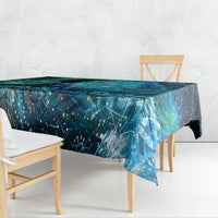 New Zealand Matariki Hiwa-i-te-rangi Tablecloth Titiro ki nga Whetu Wishing Star