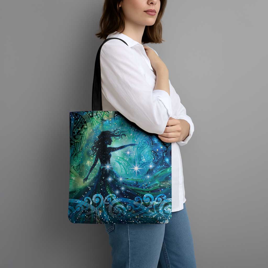 New Zealand Matariki Hiwa-i-te-rangi Tote Bag Titiro ki nga Whetu Wishing Star LT9 - Polynesian Pride