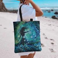 New Zealand Matariki Hiwa-i-te-rangi Tote Bag Titiro ki nga Whetu Wishing Star LT9 - Polynesian Pride