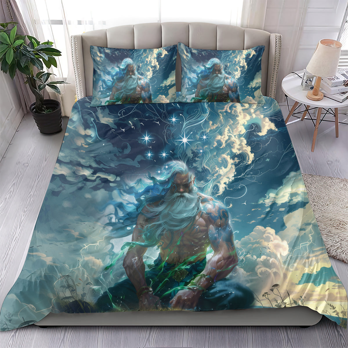 New Zealand Matariki Ururangi Bedding Set The Murmur Of The Wind LT9 - Polynesian Pride