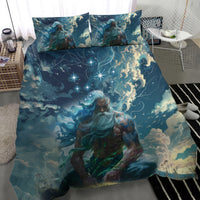 New Zealand Matariki Ururangi Bedding Set The Murmur Of The Wind LT9 - Polynesian Pride