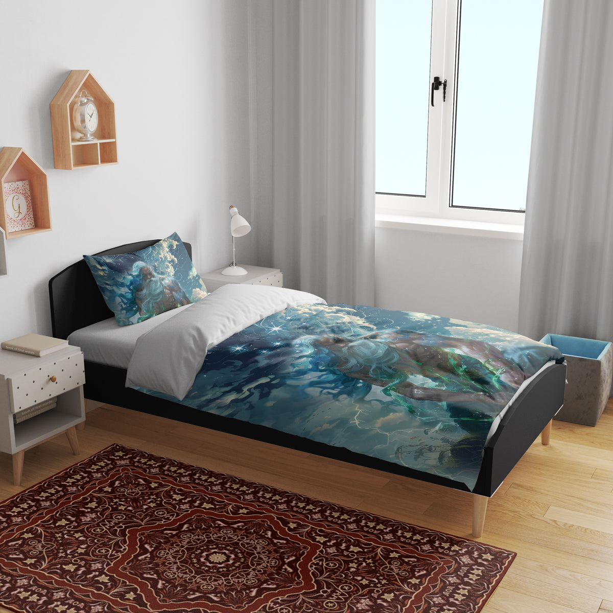 New Zealand Matariki Ururangi Bedding Set The Murmur Of The Wind LT9 - Polynesian Pride