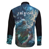 New Zealand Matariki Ururangi Family Matching Mermaid Dress and Hawaiian Shirt The Murmur Of The Wind LT9 - Polynesian Pride