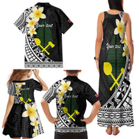 Alo Chiefdom Wallis and Futuna Personalized Family Matching Tank Maxi Dress and Hawaiian Shirt Frangipani Flowers Polynesian Pattern LT9 - Polynesian Pride