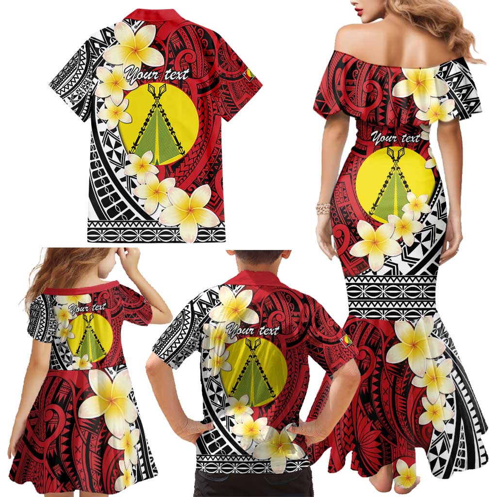 Sigave Chiefdom Wallis and Futuna Personalized Family Matching Mermaid Dress and Hawaiian Shirt Frangipani Flowers Polynesian Pattern LT9 - Polynesian Pride