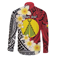 Sigave Chiefdom Wallis and Futuna Personalized Family Matching Off Shoulder Maxi Dress and Hawaiian Shirt Frangipani Flowers Polynesian Pattern LT9 - Polynesian Pride