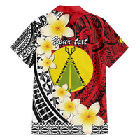 Sigave Chiefdom Wallis and Futuna Personalized Family Matching Off Shoulder Short Dress and Hawaiian Shirt Frangipani Flowers Polynesian Pattern LT9 - Polynesian Pride