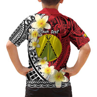 Sigave Chiefdom Wallis and Futuna Personalized Family Matching Summer Maxi Dress and Hawaiian Shirt Frangipani Flowers Polynesian Pattern LT9 - Polynesian Pride