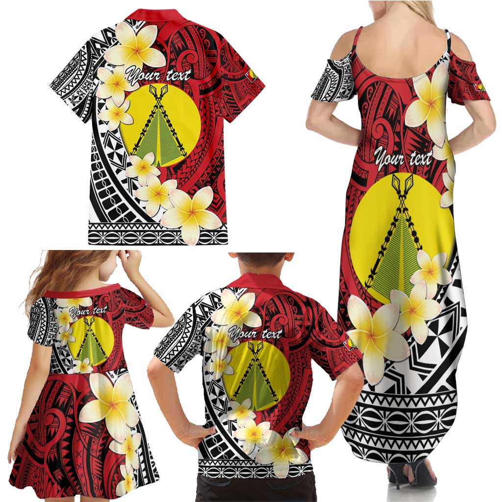 Sigave Chiefdom Wallis and Futuna Personalized Family Matching Summer Maxi Dress and Hawaiian Shirt Frangipani Flowers Polynesian Pattern LT9 - Polynesian Pride