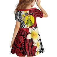 Sigave Chiefdom Wallis and Futuna Personalized Family Matching Tank Maxi Dress and Hawaiian Shirt Frangipani Flowers Polynesian Pattern LT9 - Polynesian Pride