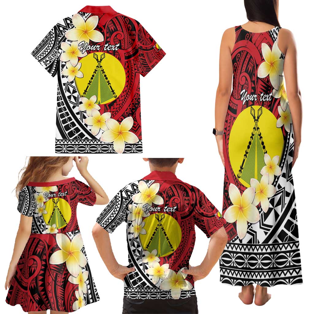 Sigave Chiefdom Wallis and Futuna Personalized Family Matching Tank Maxi Dress and Hawaiian Shirt Frangipani Flowers Polynesian Pattern LT9 - Polynesian Pride