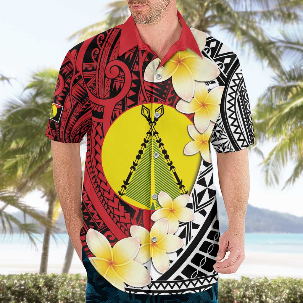 Sigave Chiefdom Wallis and Futuna Personalized Hawaiian Shirt Frangipani Flowers Polynesian Pattern LT9 - Polynesian Pride