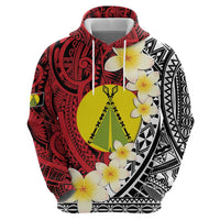 Sigave Chiefdom Wallis and Futuna Personalized Zip Hoodie Frangipani Flowers Polynesian Pattern LT9 - Polynesian Pride