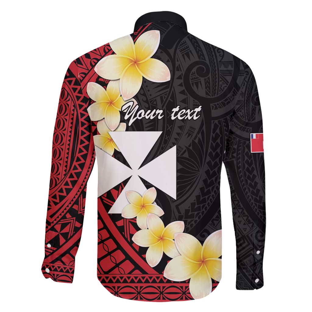 Uvea Chiefdom Wallis and Futuna Personalized Family Matching Off Shoulder Short Dress and Hawaiian Shirt Frangipani Flowers Polynesian Pattern LT9 - Polynesian Pride