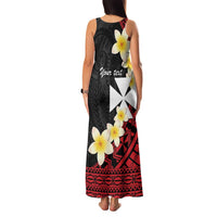 Uvea Chiefdom Wallis and Futuna Personalized Family Matching Tank Maxi Dress and Hawaiian Shirt Frangipani Flowers Polynesian Pattern LT9 - Polynesian Pride