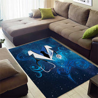 New Zealand Nurses RN Area Rug Galaxy Stethoscope Maori Motif