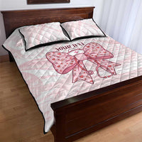 New Zealand Nurses RN Personalised Quilt Bed Set Pink Stethoscope Coquette Bow Maori Motif
