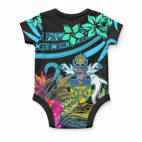 Solomon Islands Baby Onesie Happy Independence Day LT9 - Polynesian Pride