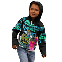 Custom Solomon Islands Kid Hoodie Happy Independence Day LT9 - Polynesian Pride