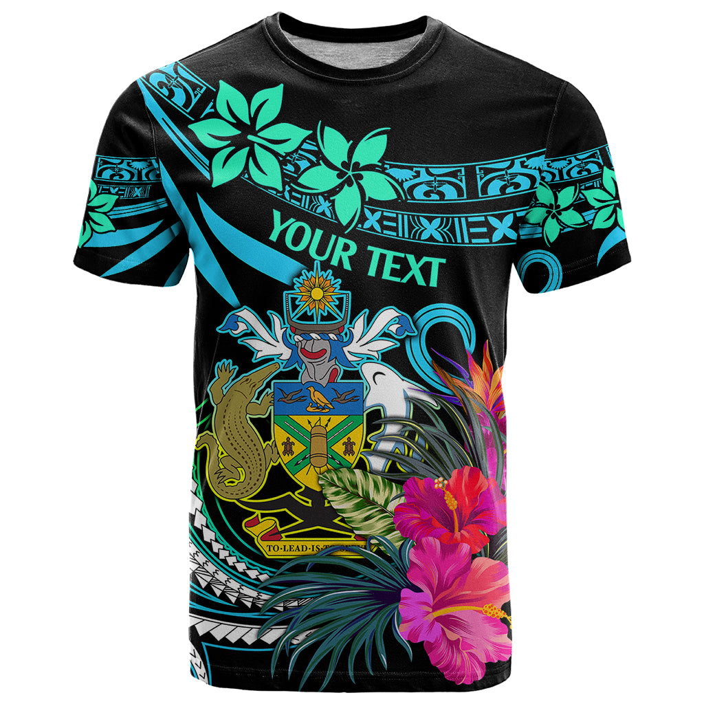 Custom Solomon Islands T Shirt Happy Independence Day LT9 Blue - Polynesian Pride