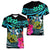 Custom Solomon Islands Women V Neck T Shirt Happy Independence Day LT9 - Polynesian Pride