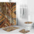 Hawaiian Style Tapa Bathroom Set Vintage Seamless Pattern - Polynesian Pride