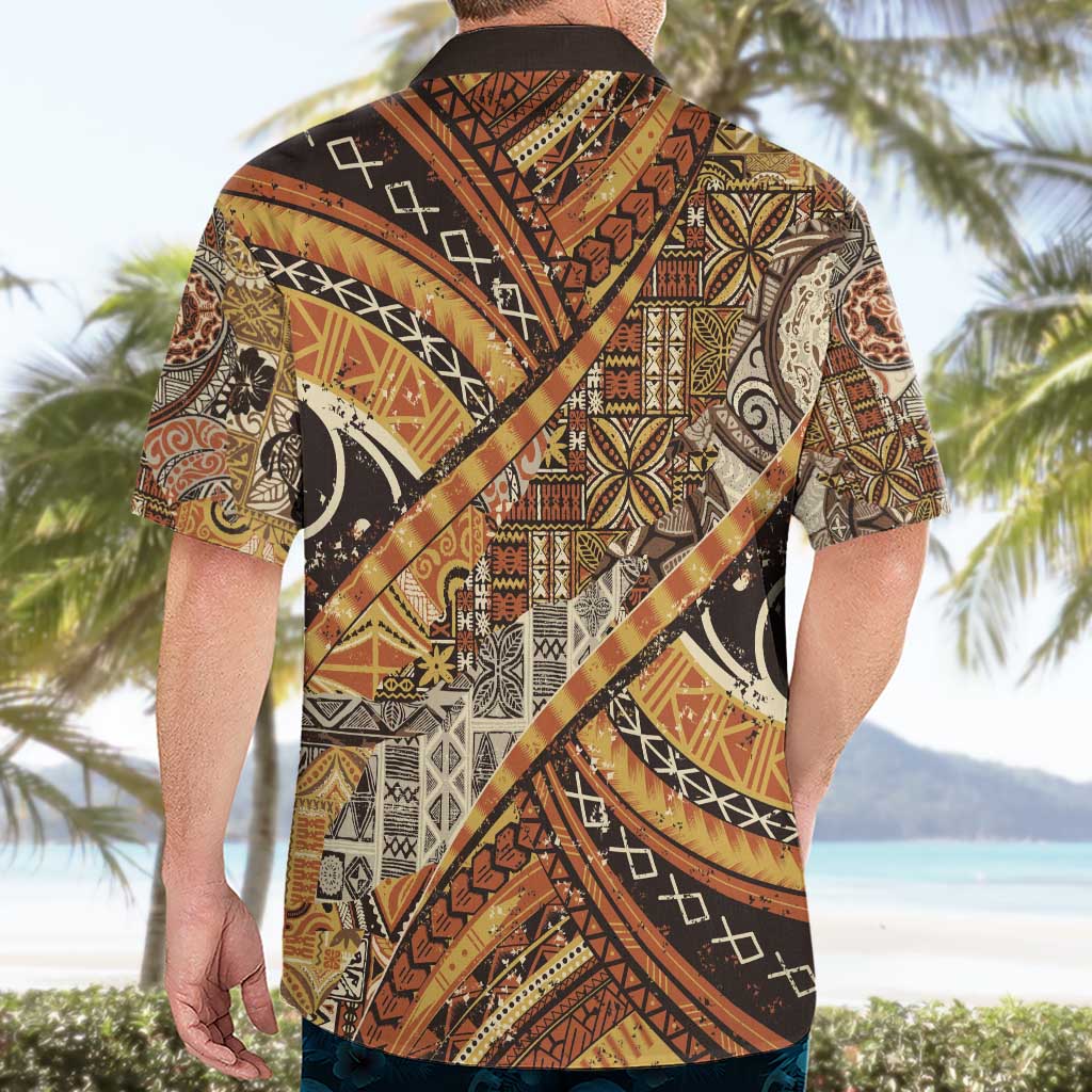 Hawaiian Style Tapa Hawaiian Shirt Vintage Seamless Pattern LT9 - Polynesian Pride