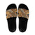 Hawaiian Style Tapa Slide Sandals Vintage Seamless Pattern - Polynesian Pride