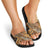 Hawaiian Style Tapa Slide Sandals Vintage Seamless Pattern - Polynesian Pride