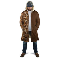 Hawaiian Tribal Elements Hibiscus Cloak Gold Pattern - Polynesian Pride