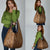 Hawaiian Tribal Elements Hibiscus Grocery Bag Gold Pattern - Polynesian Pride