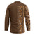 Hawaiian Tribal Elements Hibiscus Hockey Jersey Gold Pattern - Polynesian Pride