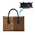 Hawaiian Tribal Elements Hibiscus Leather Bag Gold Pattern - Polynesian Pride