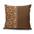 Hawaiian Tribal Elements Hibiscus Pillow Cover Gold Pattern - Polynesian Pride