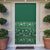 Hawaiian Tribal Elements Hibiscus Door Cover Green Pattern - Polynesian Pride