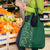 Hawaiian Tribal Elements Hibiscus Grocery Bag Green Pattern - Polynesian Pride