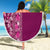 Hawaiian Tribal Elements Hibiscus Beach Blanket Pink Pattern - Polynesian Pride