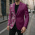 Hawaiian Tribal Elements Hibiscus Blazer Pink Pattern - Polynesian Pride