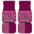 Hawaiian Tribal Elements Hibiscus Car Mats Pink Pattern - Polynesian Pride