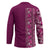 Hawaiian Tribal Elements Hibiscus Hockey Jersey Pink Pattern - Polynesian Pride