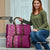 Hawaiian Tribal Elements Hibiscus Travel Bag Pink Pattern - Polynesian Pride