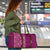 Hawaiian Tribal Elements Hibiscus Travel Bag Pink Pattern - Polynesian Pride